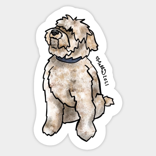 Juniper — Dogs of Redstone, Colorado Sticker by mellierosetest